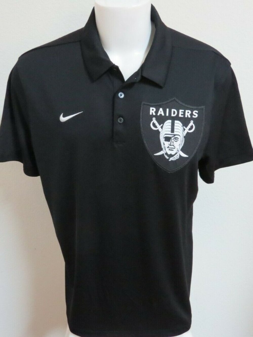 2XL RAIDERS Nike Dri-Fit Men's #33L Polo Shirt